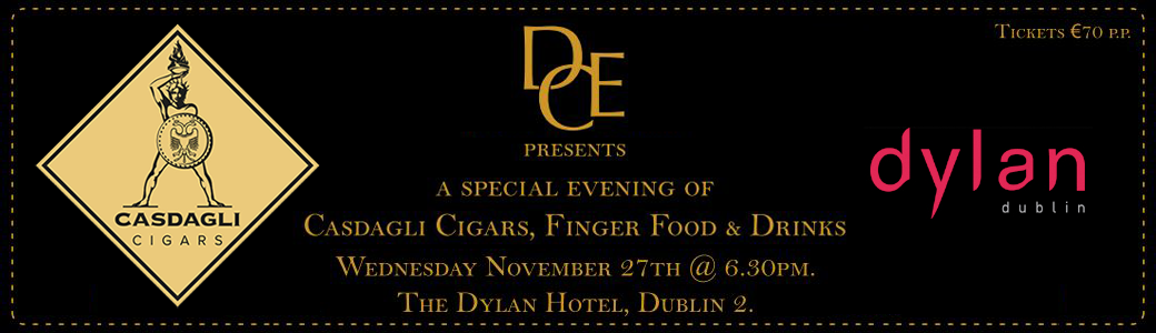 Casdagli Cigar Event in Dylan Hotel on Nov 27th