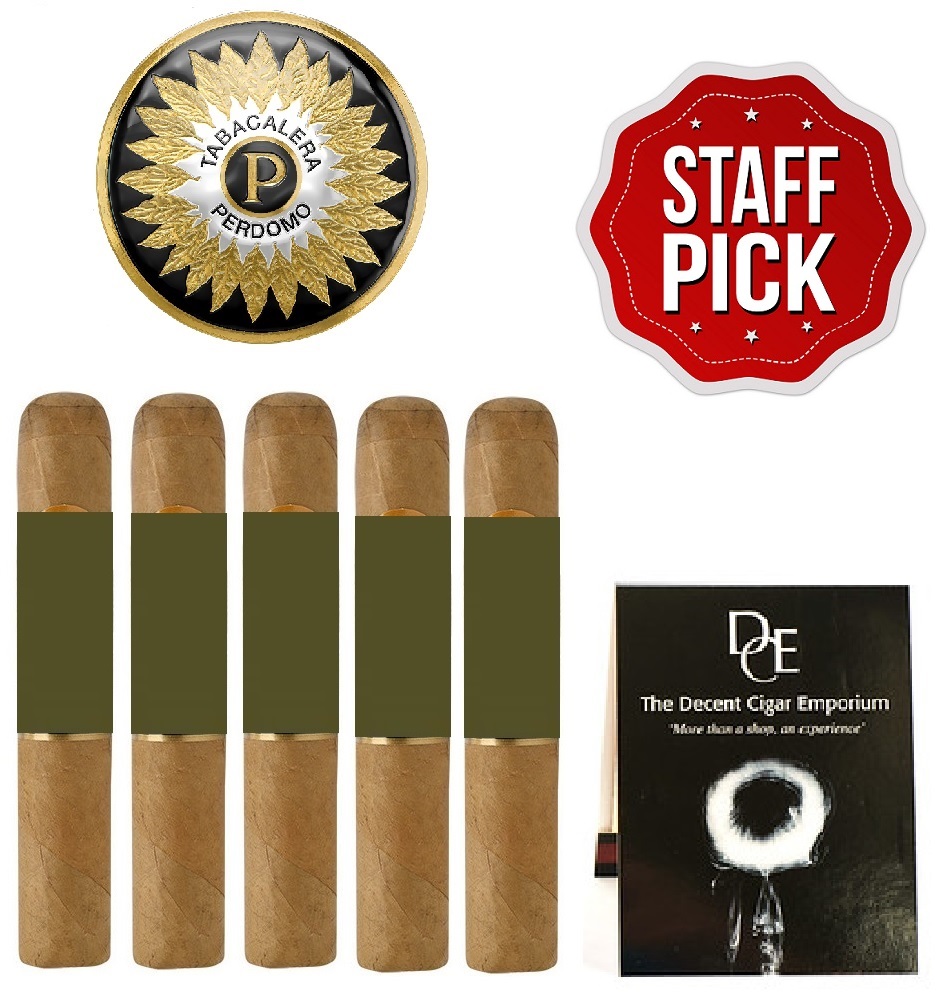 Perdomo 10th Anniversary Connecticut Robusto - 5 PACK DEAL!